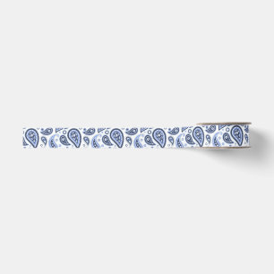 Ingewikkeld bloemmotief met paisleyprintontwerp grosgrain lint