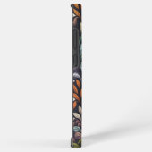 ingewikkeld bloemmotief samsung galaxy hoesje (Rechterkant)