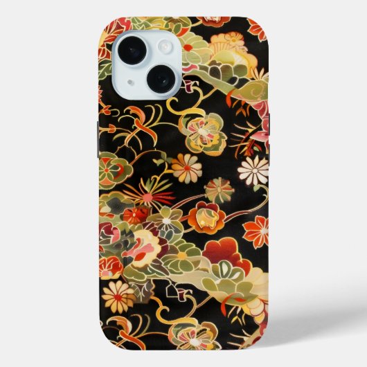 Ingewikkeld bloemontwerp Case-Mate iPhone case (Achterkant)