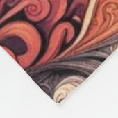 Ingewikkeld Boho Abstract Mandala Patroon Fleece Deken (Hoek)
