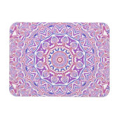 Ingewikkeld Bold Groovy Boho Hippie Abstract Manda Magneet (Horizontaal)