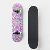 Ingewikkeld Bold Groovy Boho Hippie Abstract Manda Persoonlijk Skateboard (Voorkant)