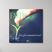 Ingewikkeld Canvas Art-Faith zaailing (Voorkant)