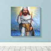 Ingewikkeld Canvas van Zarathustra (Profeet Zoroas (Insitu (Houten vloer))