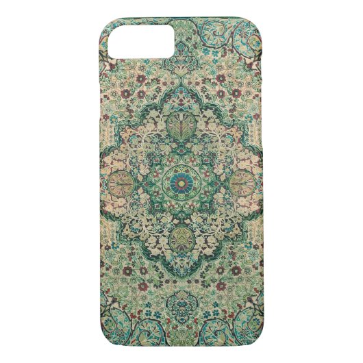 Ingewikkeld Floral Perzisch tapijt motief Case-Mate iPhone Case (Achterkant)