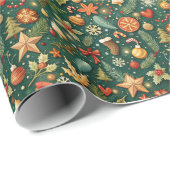 Ingewikkeld geschenk met liefde cadeaupapier (Rol Hoek)