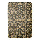 Ingewikkeld gouden sierpatroon badmat (Voorkant Verticaal)