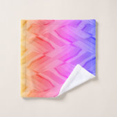 Ingewikkeld koraal en roze tinten marmeren patroon bad handdoek (Wasdoekje)