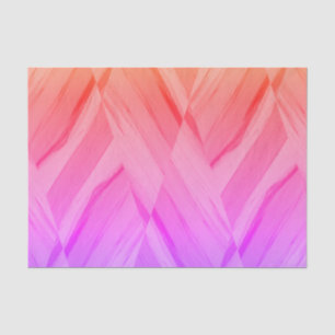 Ingewikkeld koraal en roze tinten marmeren patroon tissuepapier