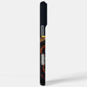 Ingewikkeld lederen kunstwerk met een kosmisch gez Case-Mate iPhone case (Achterkant / Rechts)