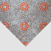 Ingewikkeld Marokkaans geometrisch mozaïekpatroon Tissuepapier (Detail)