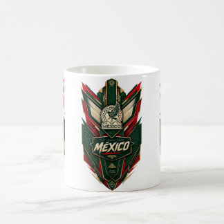 Ingewikkeld Mexicaans Thema Embleem Koffiemok