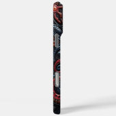 Ingewikkeld octopusontwerp met wervelende tentakel Case-Mate iPhone case (Achterkant / Rechts)