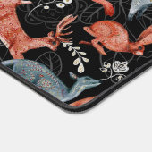 Ingewikkeld patroon van bosdieren bureaumat (Hoek)