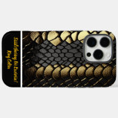 Ingewikkeld patroon van een slangenhuid Case-Mate iPhone case (Achterkant (horizontaal))