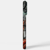 Ingewikkeld schip dat door een wilde oceaanscène v Case-Mate iPhone case (Achterkant / Rechts)