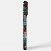 Ingewikkeld schip dat door turbulente wateren vaar Case-Mate iPhone case (Achterkant / Rechts)