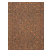 Ingewikkeld Sinaasappel & Zwart Batik Tafelkleed (Voorkant)