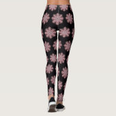 Ingewikkeld Sneeuwvlokontwerp Leggings (Achterkant)