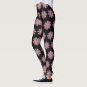 Ingewikkeld Sneeuwvlokontwerp Leggings (Links)