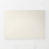 ingewikkeld sneeuwvlokpatroon drieluik wenskaart (Cover)