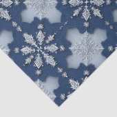 Ingewikkeld sneeuwvlokpatroon tissuepapier (Detail)