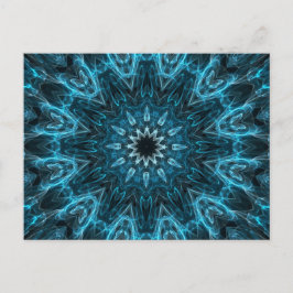 ingewikkeld snowflake briefkaart