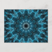 ingewikkeld snowflake briefkaart (Voorkant)