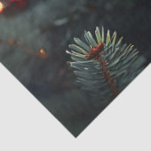 Ingewikkeld versierde kerstversiering Decoupage Tissuepapier (Detail)