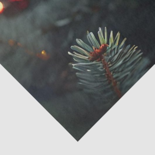 Ingewikkeld versierde kerstversiering Decoupage Tissuepapier (Detail)