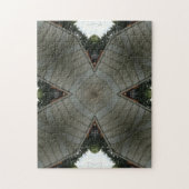 Ingewikkeld zwart grijs puzzel uitdaging (Verticaal)