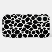 Ingewikkeld zwart-wit patroon Case-Mate iPhone case (Achterkant (horizontaal))