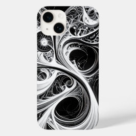 Ingewikkelde Abstracte Mind Network iPhone Case