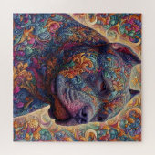 Ingewikkelde Amerikaanse Bully Artwork Jigsaw Puzz Legpuzzel (Horizontaal)