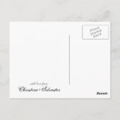 Ingewikkelde Arabesque, dank je Briefkaart (Achterkant)