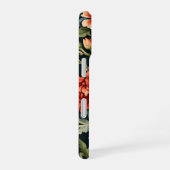 Ingewikkelde bloem met vogel iPhone 16 hoesje (Rechterkant)