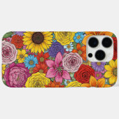INGEWIKKELDE BLOEMENPRINTS Case-Mate iPhone CASE (Achterkant (horizontaal))