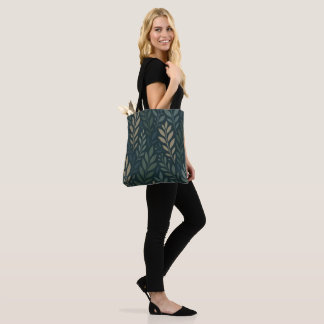 ingewikkelde botanische tote bag