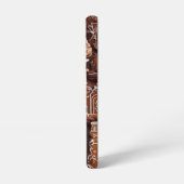 INGEWIKKELDE BROWN & WHITE VAKANTIE GINGERBREAD CO SAMSUNG GALAXY HOESJE (Linkerkant)