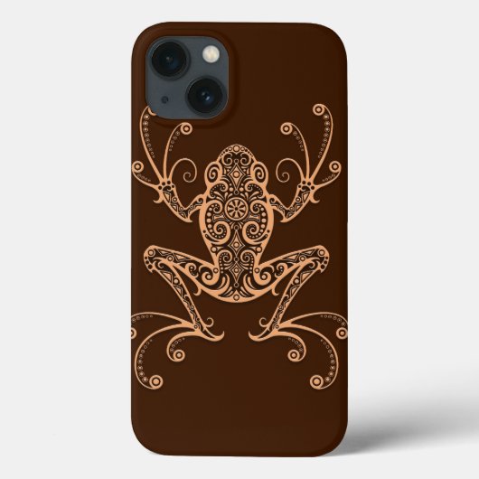 Ingewikkelde Bruine Boomkikker Case-Mate iPhone Case (Achterkant)