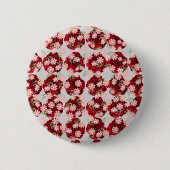 Ingewikkelde Button met bloeipatroon (Voorkant)