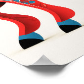 Ingewikkelde details van Dala Horse Art #6 Poster (Hoek)