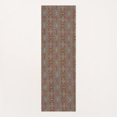 Ingewikkelde Edwardian Paisley Yoga Mat (Voorkant)