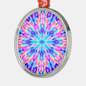 ingewikkelde fractal mandala metalen ornament (Links)