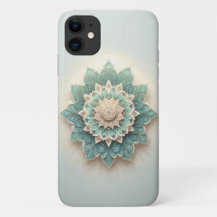 Ingewikkelde gelaagde geometrische bloem - Modern Case-Mate iPhone Case