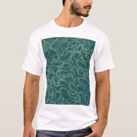 Ingewikkelde gestippelde textuur, turquoise abstra