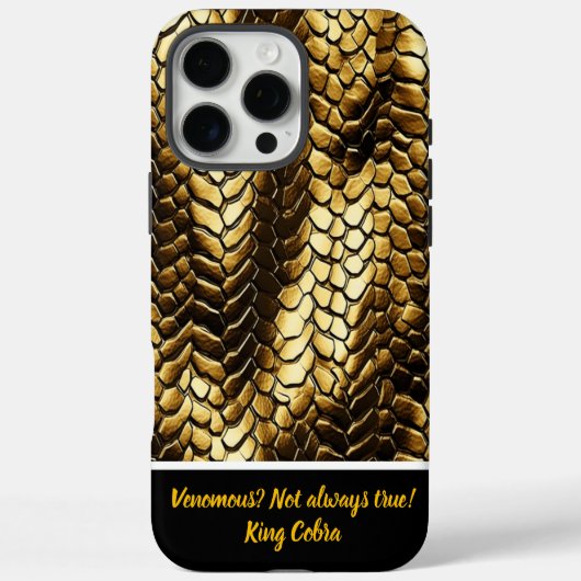 Ingewikkelde gouden slangenhuidpatronen Case-Mate iPhone case (Achterkant)