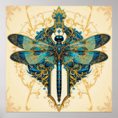 Ingewikkelde libel artwork poster (Voorkant)