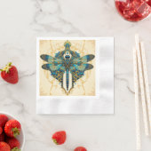 Ingewikkelde libel artwork servet (Insitu)