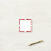 Ingewikkelde liefdesnotities - rood - post het post-it® notes (Op bureau)